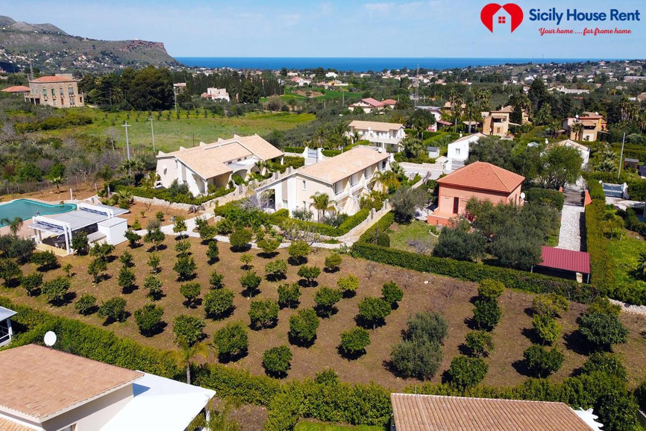 Borgo Aranci - Appartamento In Villa Garofalo - 15B Castellammare del Golfo Luaran gambar