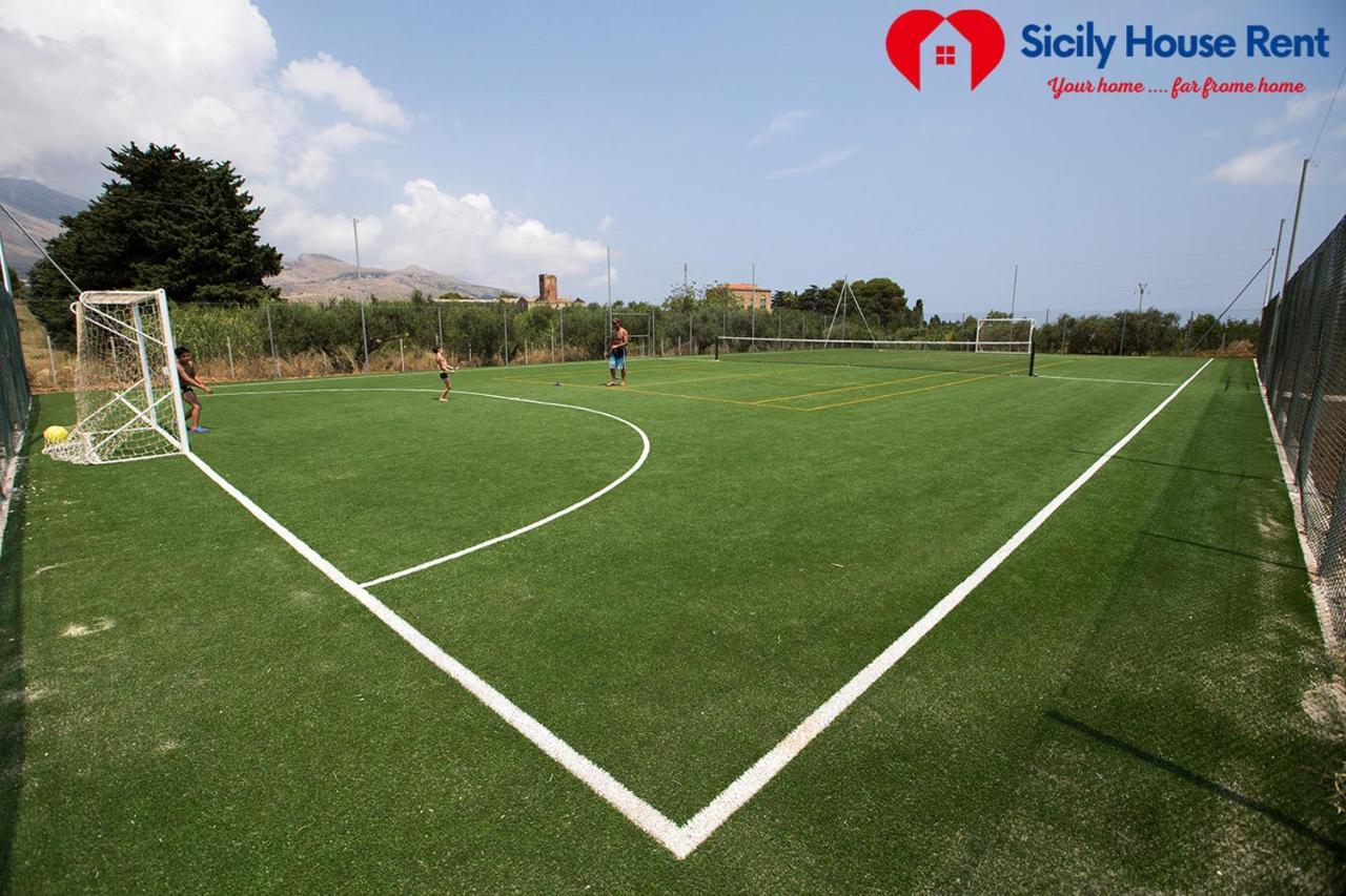 Borgo Aranci - Appartamento In Villa Garofalo - 15B Castellammare del Golfo Luaran gambar