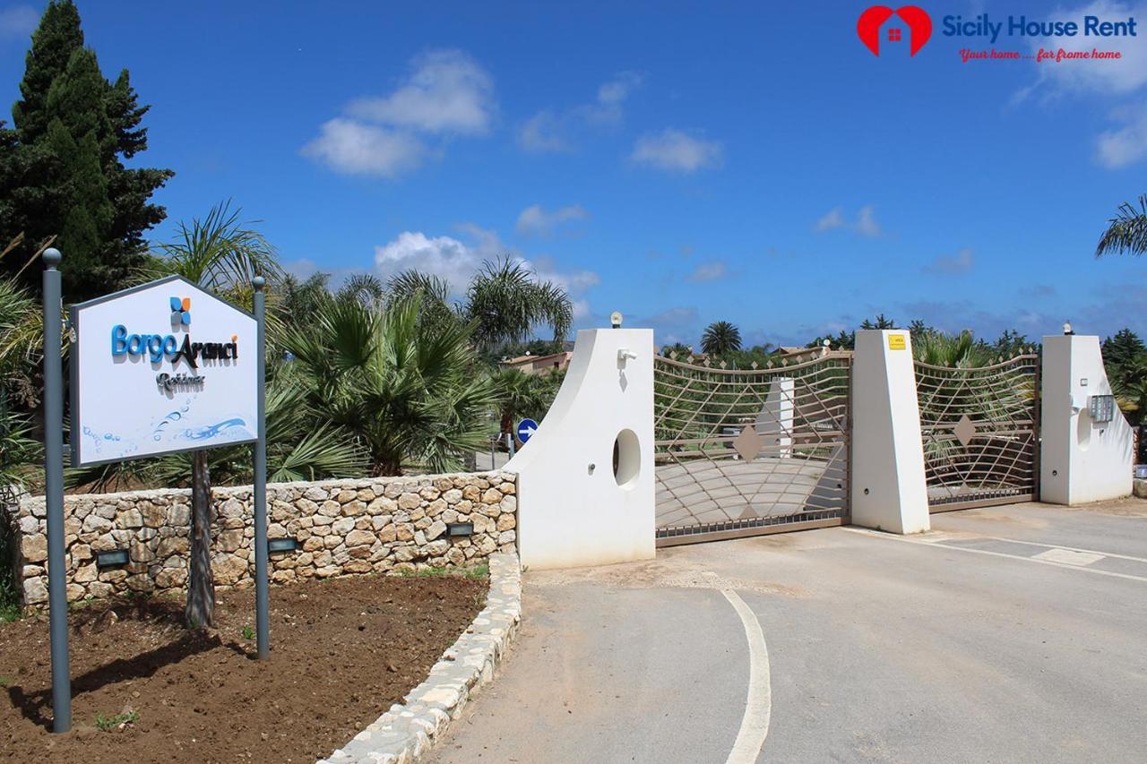 Borgo Aranci - Appartamento In Villa Garofalo - 15B Castellammare del Golfo Luaran gambar