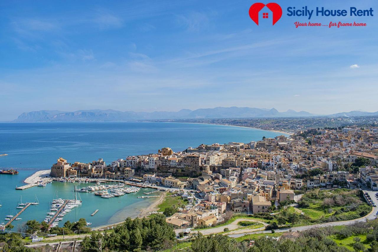 Borgo Aranci - Appartamento In Villa Garofalo - 15B Castellammare del Golfo Luaran gambar